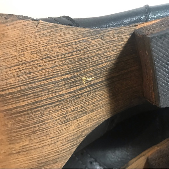 Very Volatile Raspy Western Faux Black Leather Embroidered Boots Size 7 - Picture 13 of 15